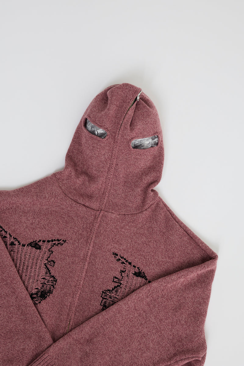 REVERSIBLE BALACLAVA ZIP-UP SW