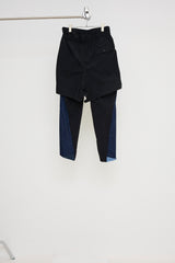 REMODELED DENIM FRONT + LAYERED TRAINING PT