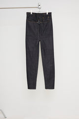 ELONGATED SAROUEL DENIM PT