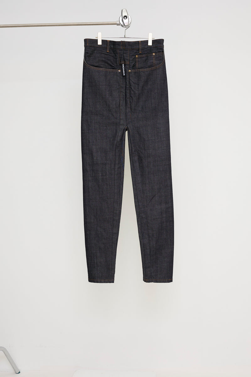 ELONGATED SAROUEL DENIM PT