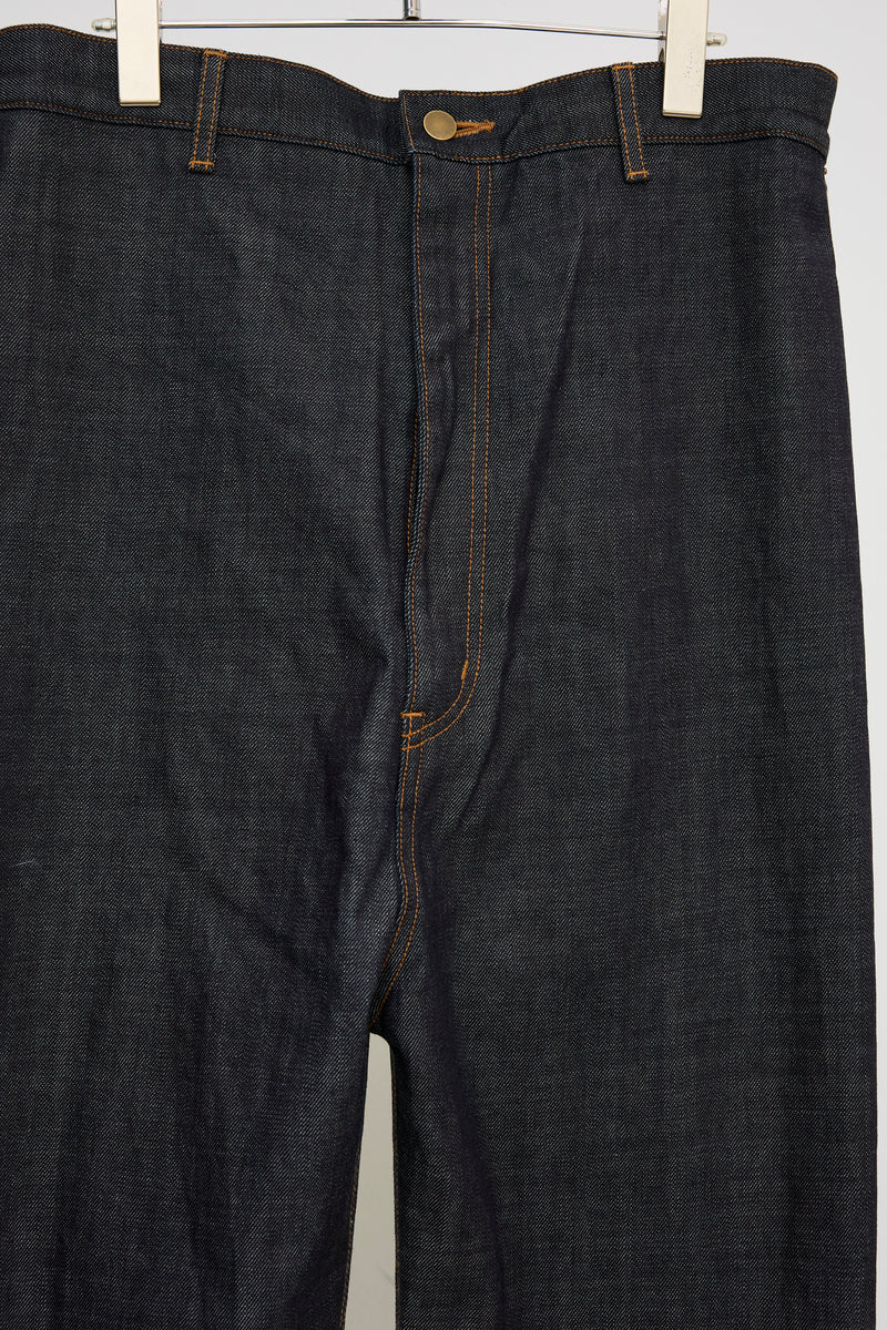 ELONGATED SAROUEL DENIM PT