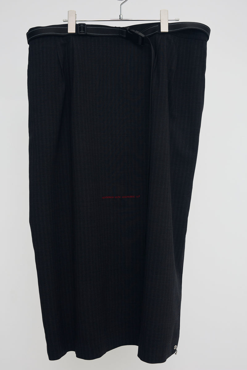 PIERCING LONG SKIRT/SERGE