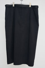 PIERCING LONG SKIRT/SERGE