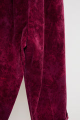 MIXED CULTURE UNEVEN DYED TROUSERS