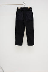 CUSTOM MADE BASTED TROUSERS/WOOL