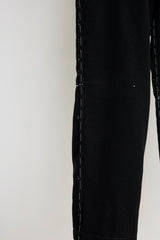 CUSTOM MADE BASTED TROUSERS/WOOL