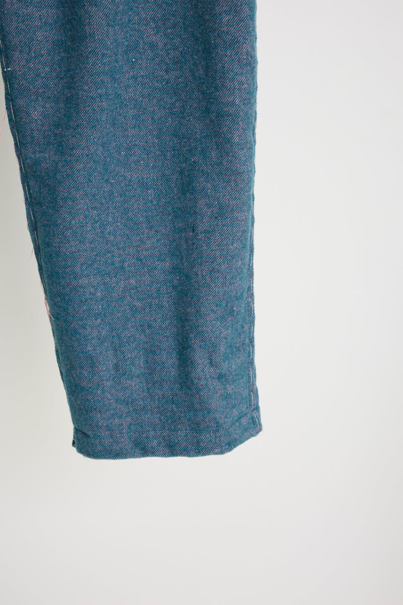 CUSTOM MADE BASTED TROUSERS/WOOL