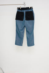 CUSTOM MADE BASTED TROUSERS/WOOL