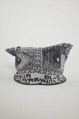 PATCHWORK KNITTED CAP