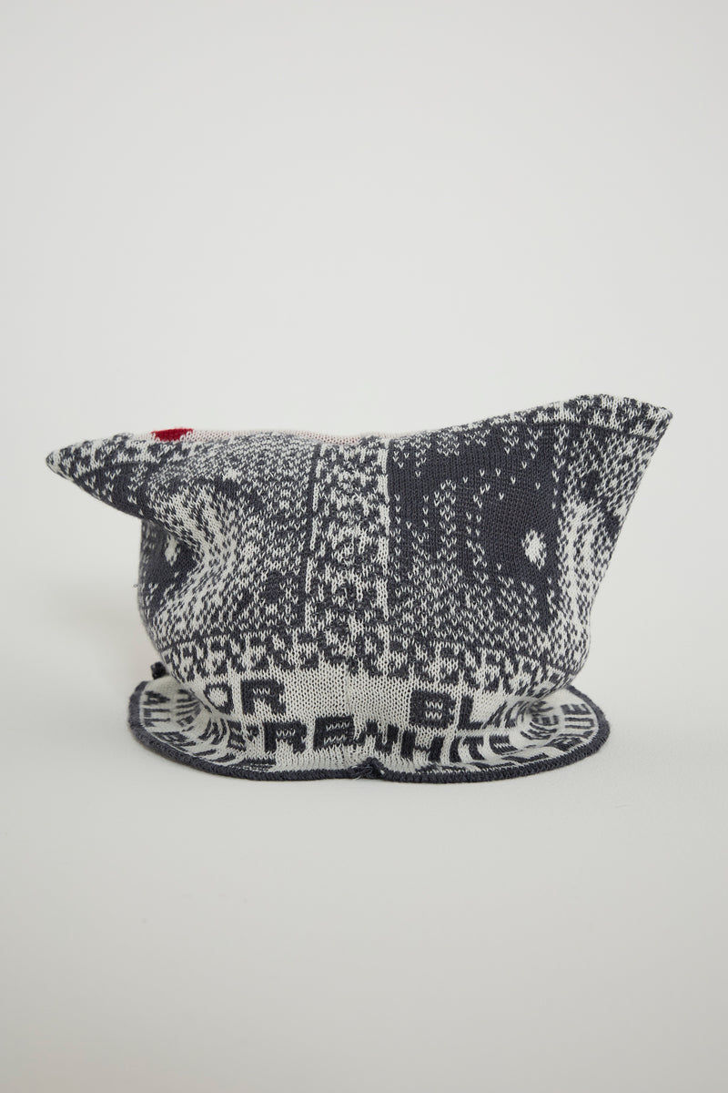 PATCHWORK KNITTED CAP