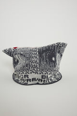 PATCHWORK KNITTED CAP