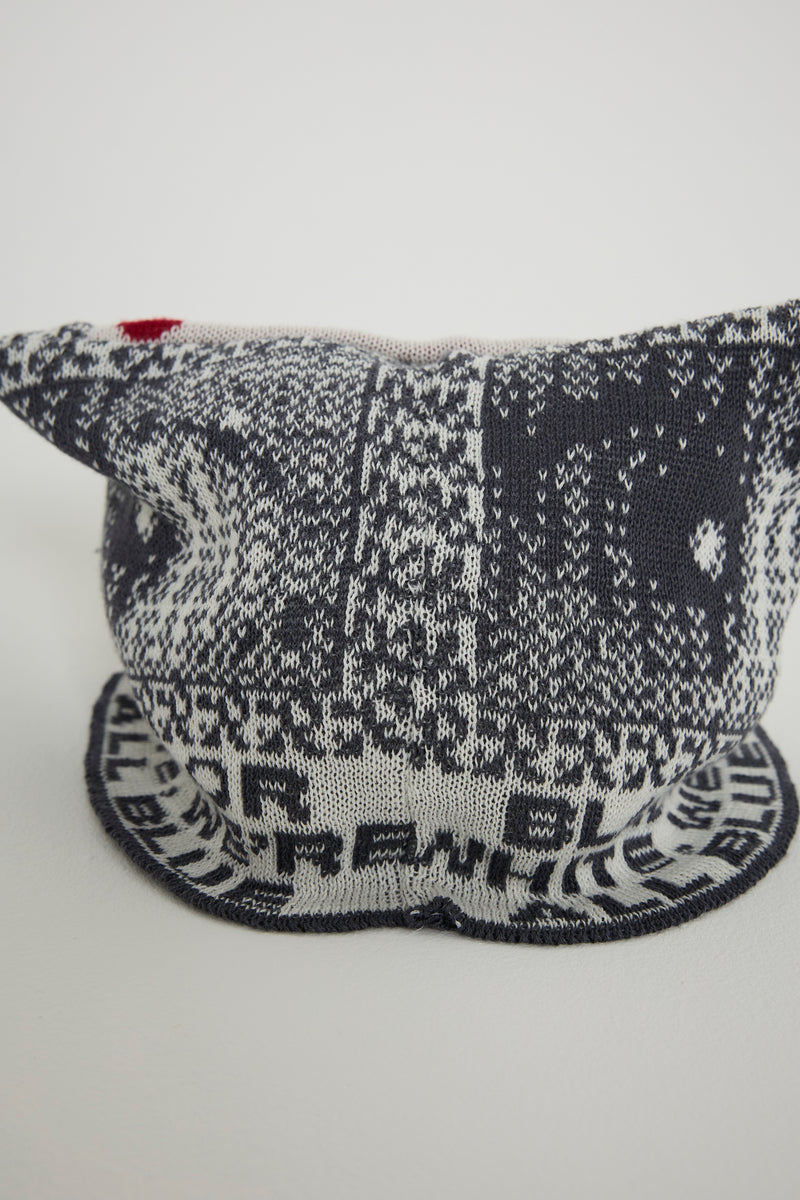 PATCHWORK KNITTED CAP