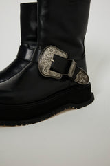 GIGA WESTERN BUCKLE ENGINEER BOOTS