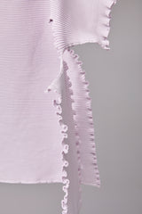 SEAMLESS DEFORMED THIN KNIT/RIB