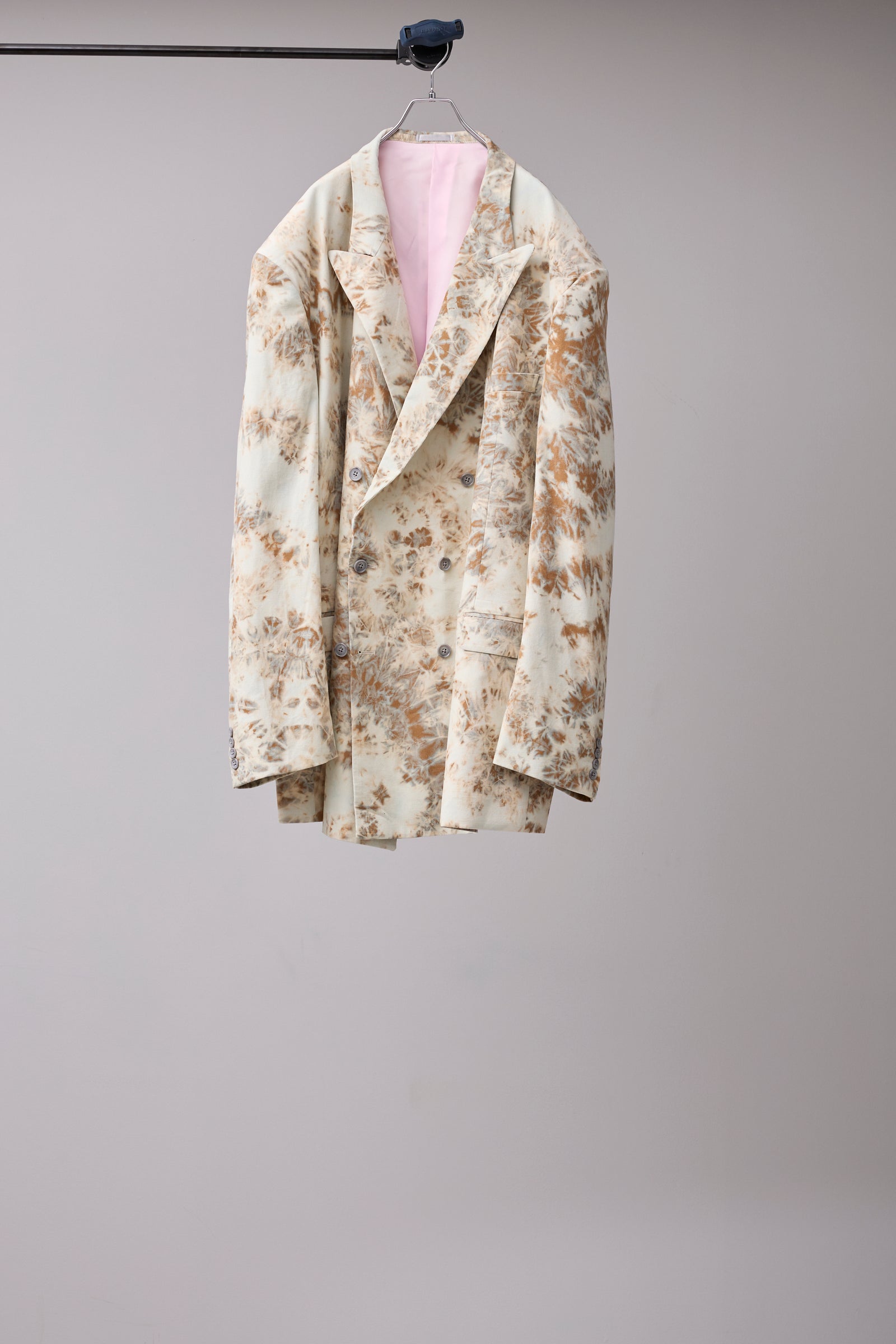 IRREGULARLY DYED BLEACHED SUMMER CORDUROY BIG JACKET – BODYSONG