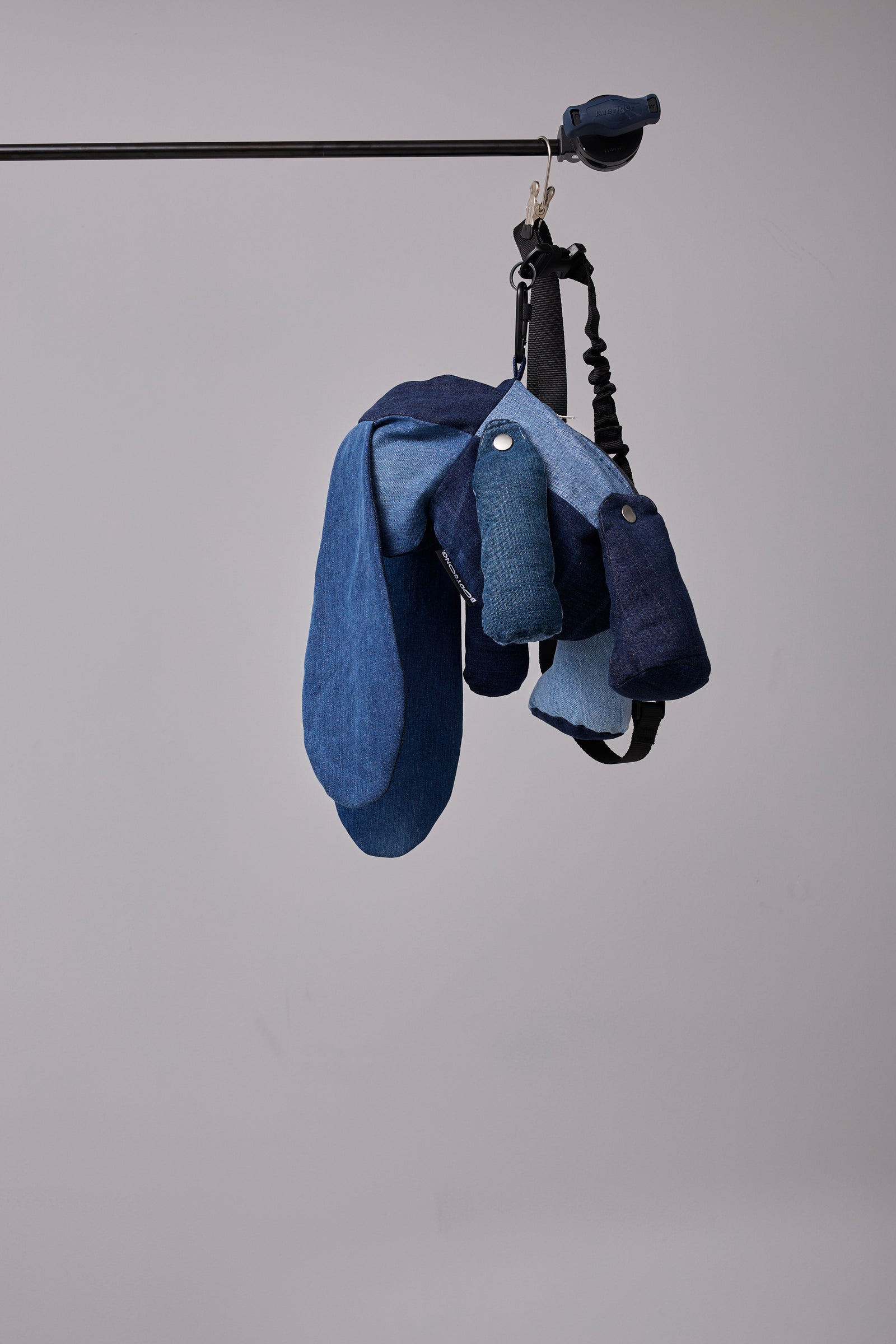 デニムリメイクバッグ　うさぎの音楽 VINTAGE CLOTHING RECONSTRUCTION BAG! (RABBIT – BODYSONG. ONLINE STORE
