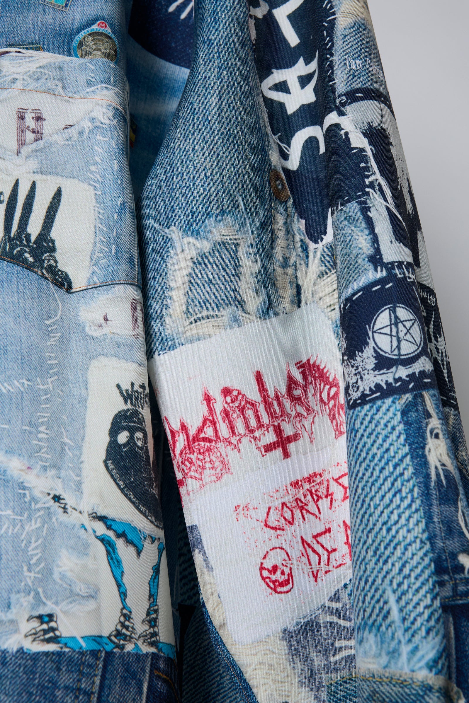 TROMPE L'OEIL DENIM PATTERN SHJ JUV – BODYSONG. ONLINE STORE