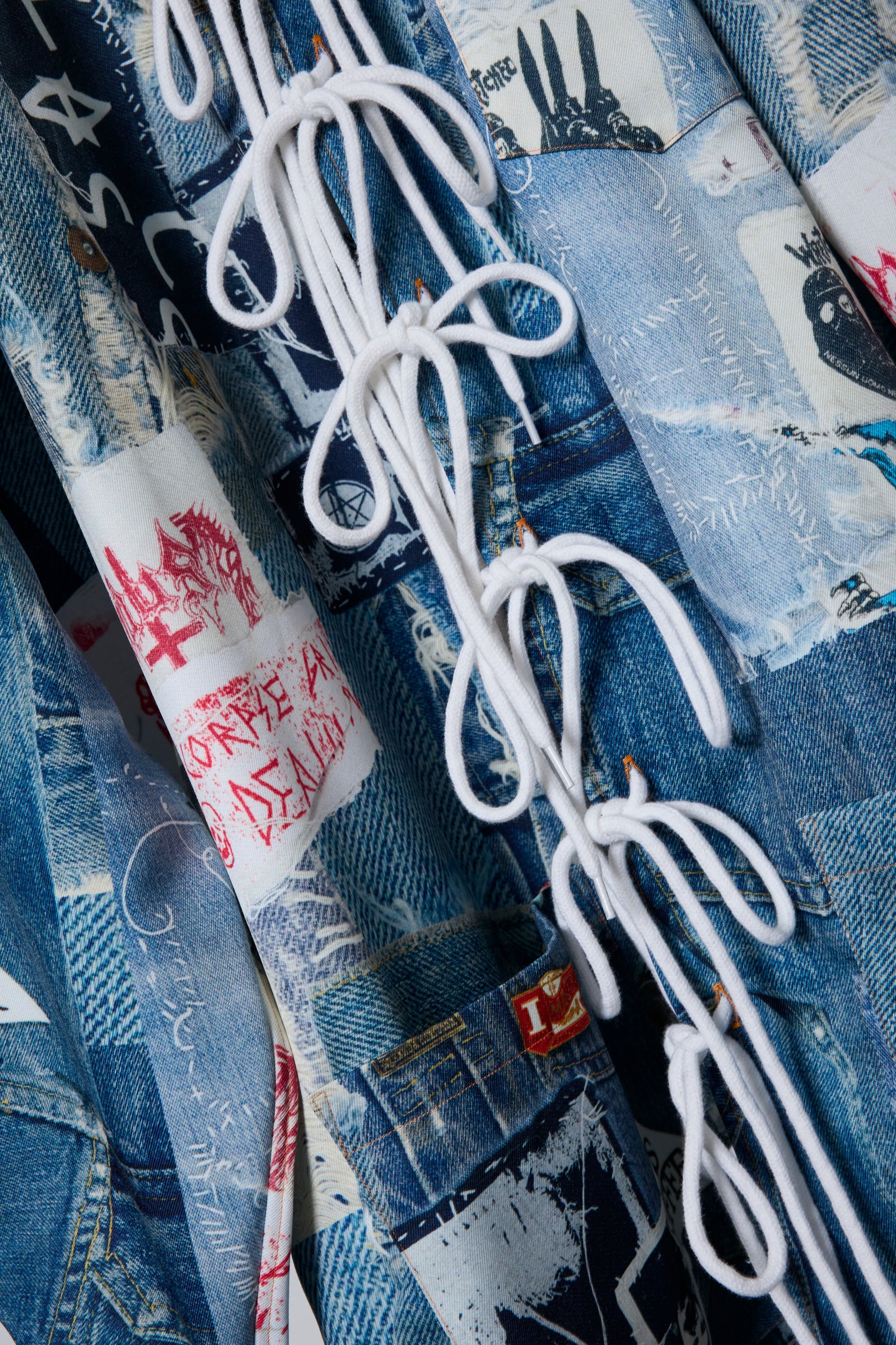 TROMPE L'OEIL DENIM PATTERN SHJ JUV – BODYSONG. ONLINE STORE