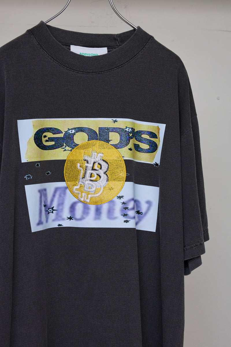 TEE/GLITCH EMB/GOD'S MONEY
