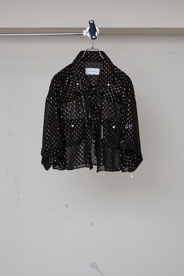 GOLDEN FLORAL HS WESTERN SHIRT