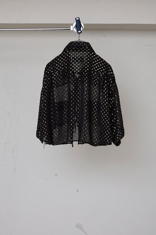 GOLDEN FLORAL HS WESTERN SHIRT