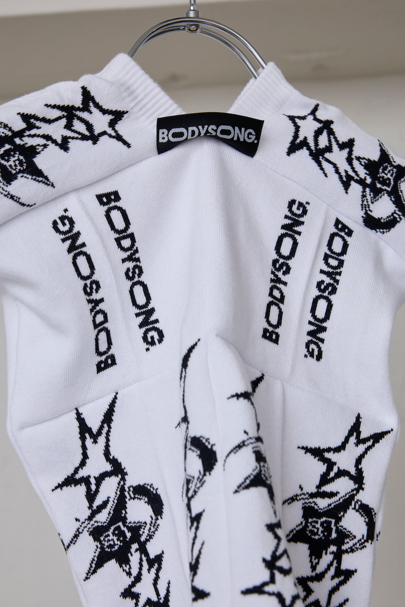 RECONSTRUCTED SOCKS! KNIT TOP