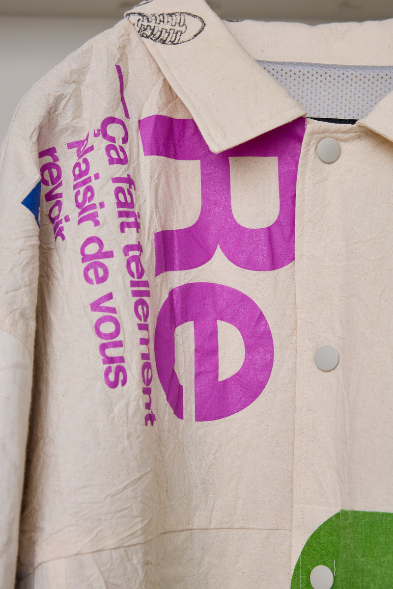 RECONSTRUCTED TOTE BAG JK