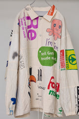 RECONSTRUCTED TOTE BAG JK