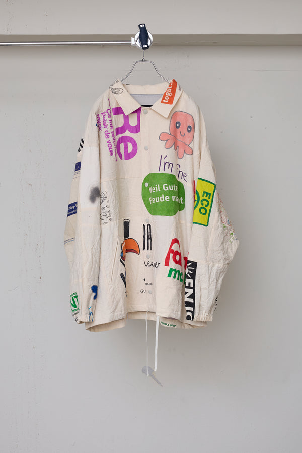 RECONSTRUCTED TOTE BAG JK
