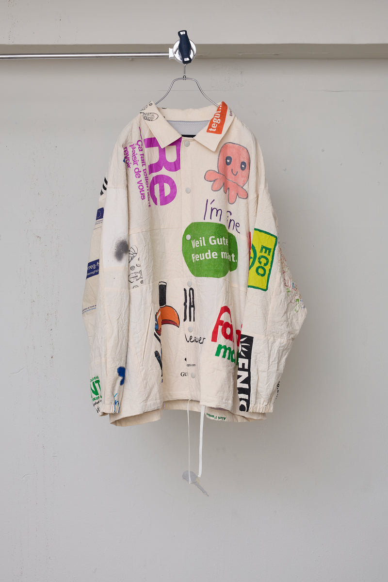 RECONSTRUCTED TOTE BAG JK