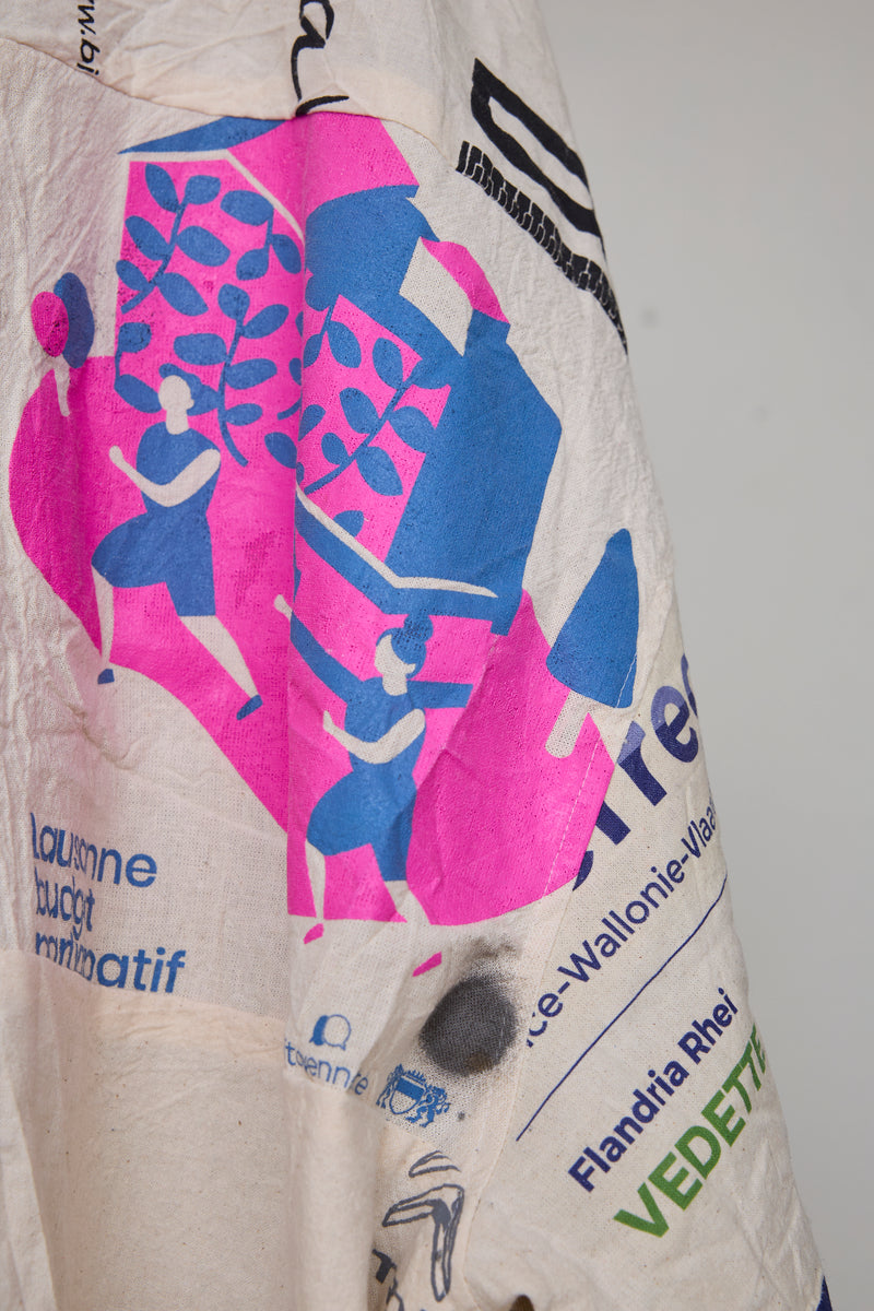 RECONSTRUCTED TOTE BAG JK