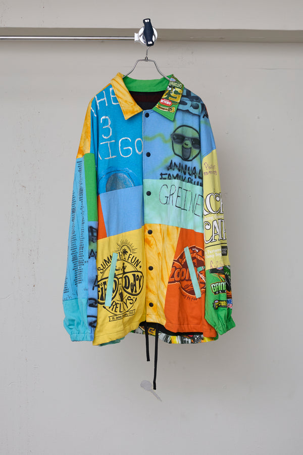RECONSTRUCTED MULTICOLOR TEE JK