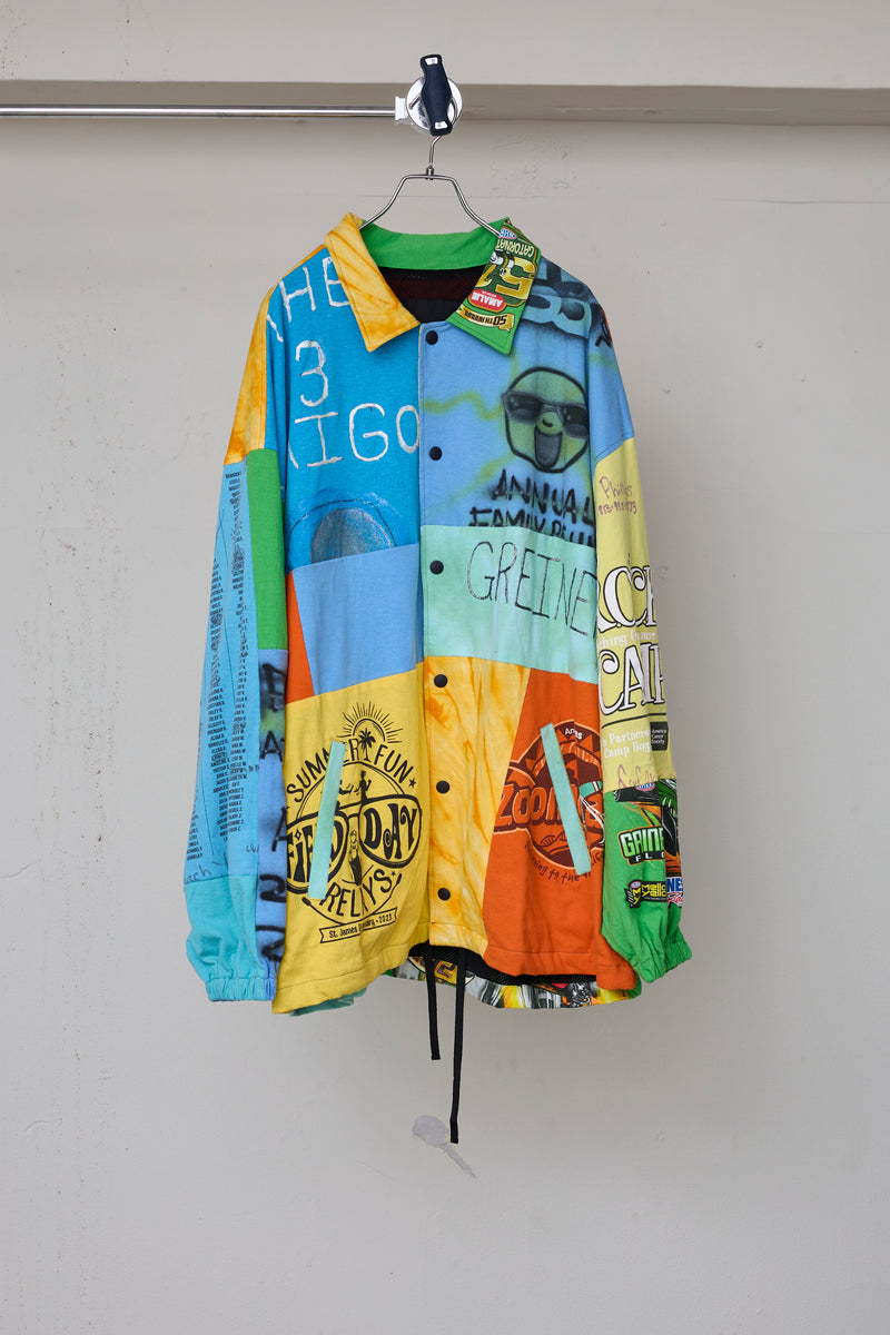 RECONSTRUCTED MULTICOLOR TEE JK