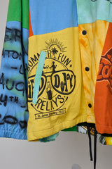 RECONSTRUCTED MULTICOLOR TEE JK