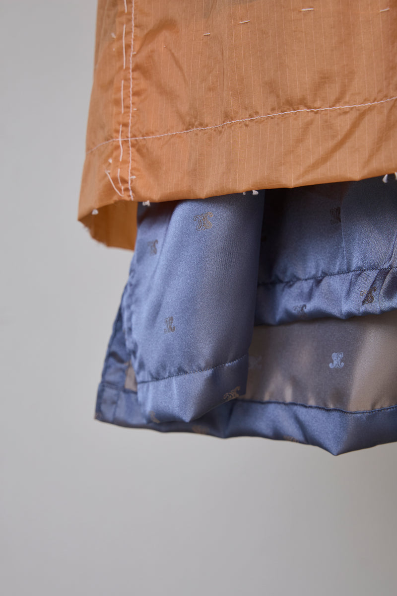 DETACHABLE SHIRT+ARTISANAL J/SHEER NYLON