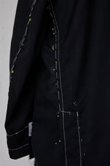 DETACHABLE SHIRT+ARTISANAL J/SHEER WOOL