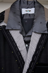 DETACHABLE SHIRT+ARTISANAL J/SHEER WOOL