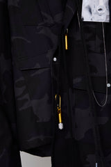 PIGMENT-DYED CAMO JACKET