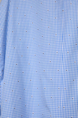 CUT JACQUARD GINGHAM TAILORED C
