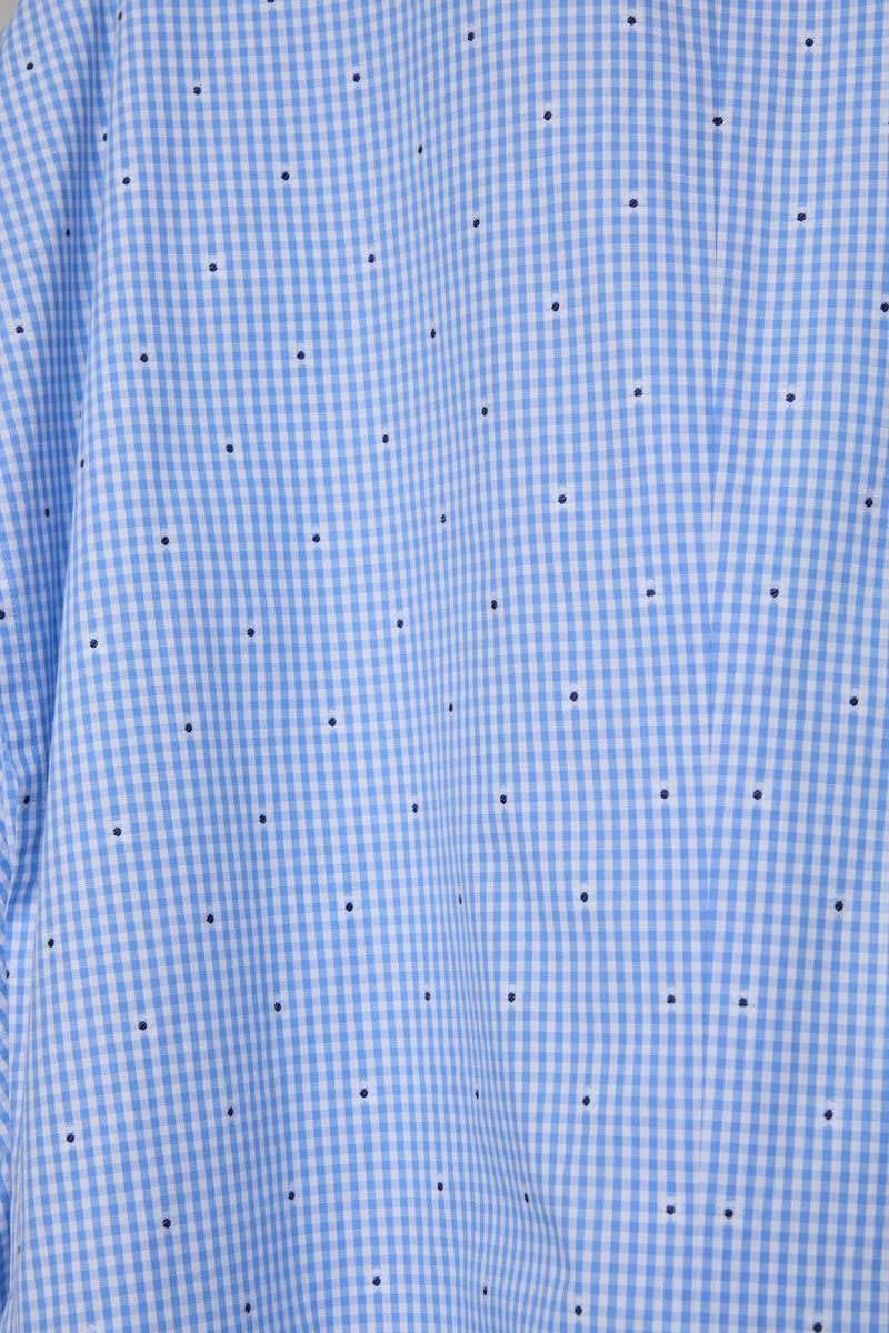 CUT JACQUARD GINGHAM TAILORED C