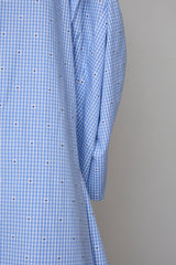 CUT JACQUARD GINGHAM TAILORED C