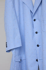 CUT JACQUARD GINGHAM TAILORED C