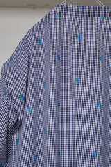 CUT JACQUARD GINGHAM TAILORED C