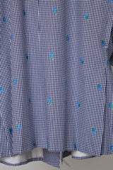 CUT JACQUARD GINGHAM TAILORED C