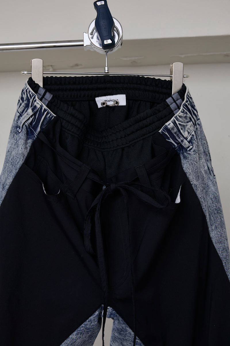 FLARE/WIDE DENIM + TS
