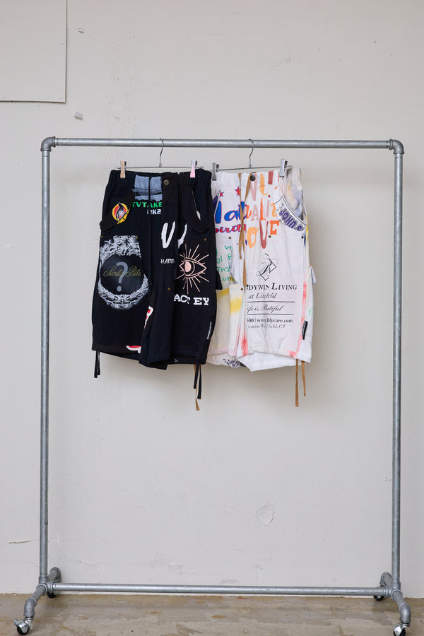 RECONSTRUCTED T/CARGO SHORTS