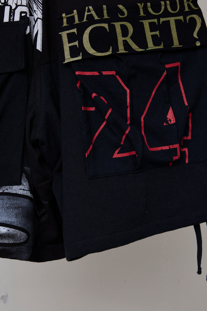 RECONSTRUCTED T/CARGO SHORTS