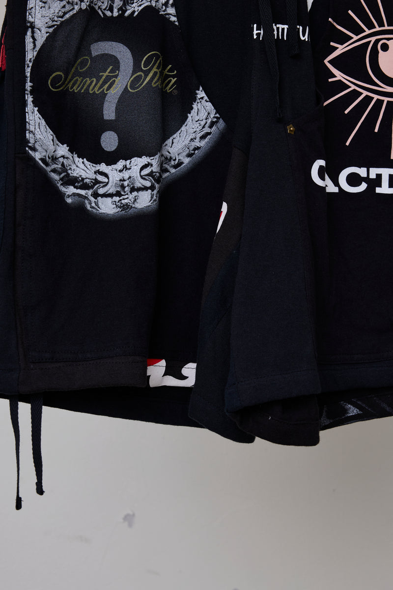 RECONSTRUCTED T/CARGO SHORTS