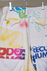 RECONSTRUCTED T/CARGO SHORTS