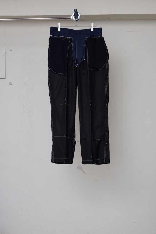 ARTISANAL SLACKS/SHEER WOOL